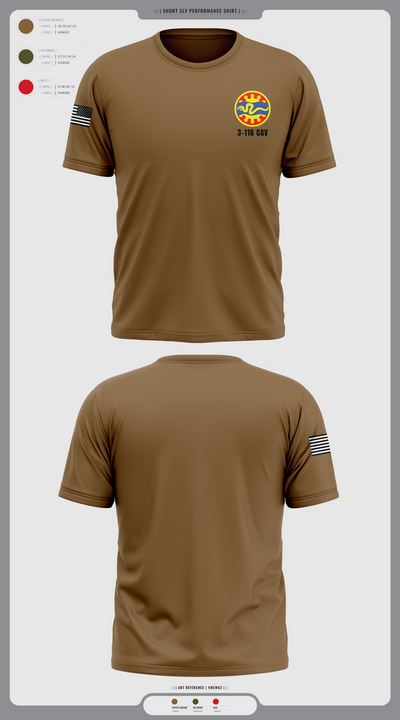 3-116 CAB 96985867 Short Sleeve Performance Shirt - 15