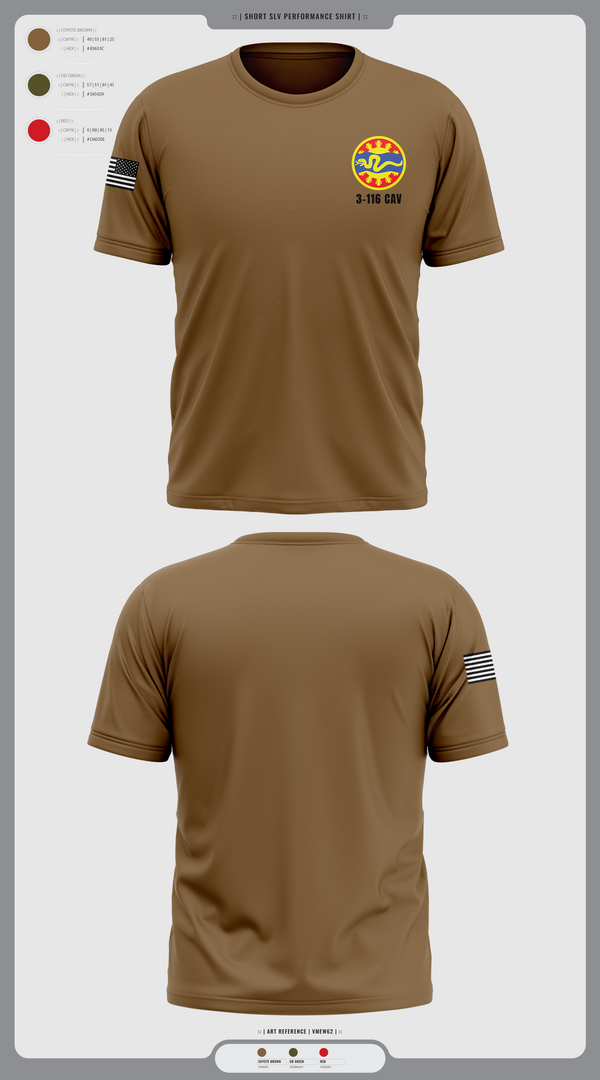 3-116 CAB 96985867 Short Sleeve Performance Shirt - 15