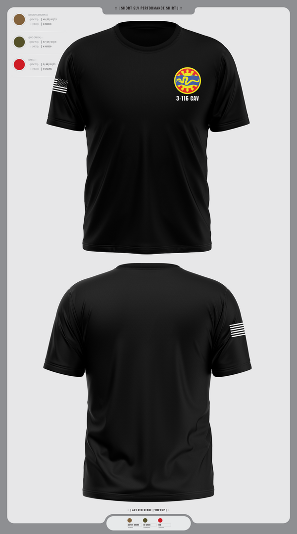 3-116 CAB 96985867 Short Sleeve Performance Shirt - 17