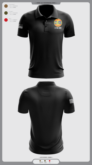 3-116 CAB 96985867 Short Sleeve Performance Polo - 17