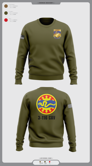 3-116 CAB 96985867 Crew Neck Sweatshirt - 13
