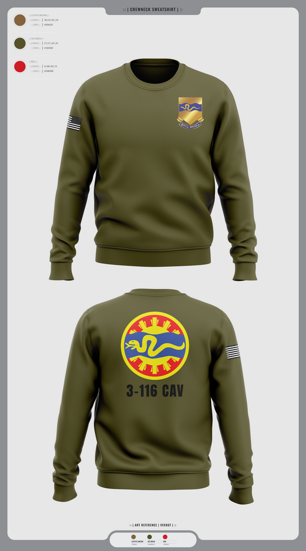 3-116 CAB 96985867 Crew Neck Sweatshirt - 13