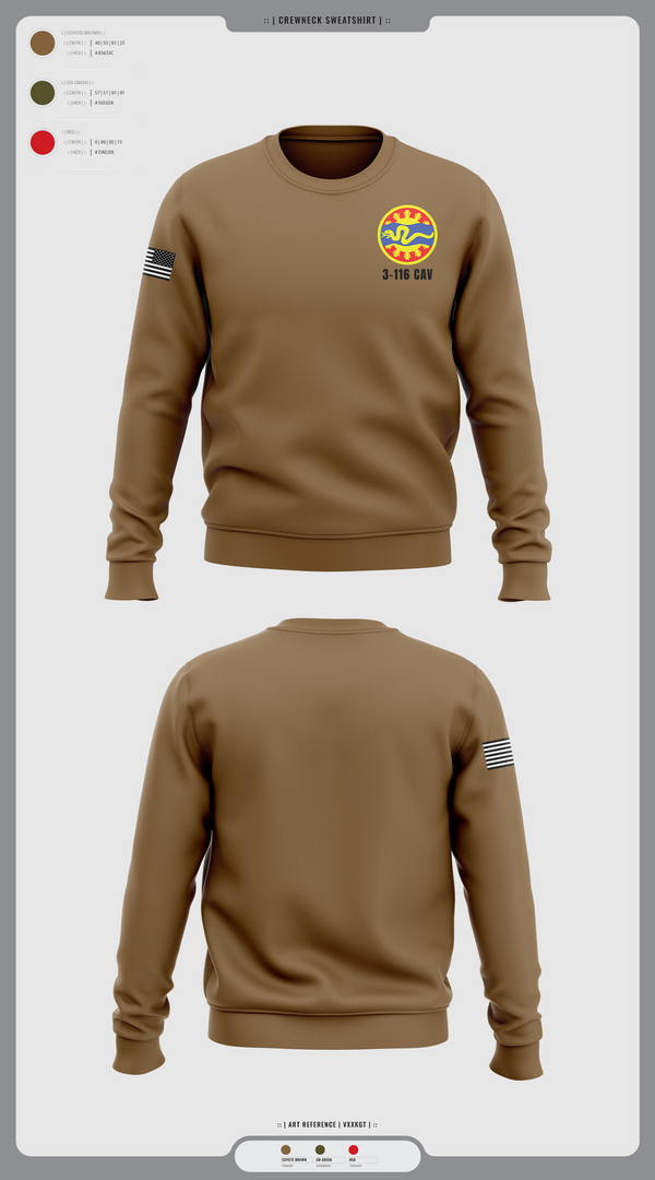 3-116 CAB 96985867 Crew Neck Sweatshirt - 15