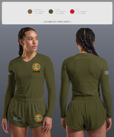 3-116 CAB 96985867 Women's Long Sleeve V-neck Shirt - 16