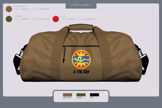 3-116 CAB 96985867 Duffle Bag - 5
