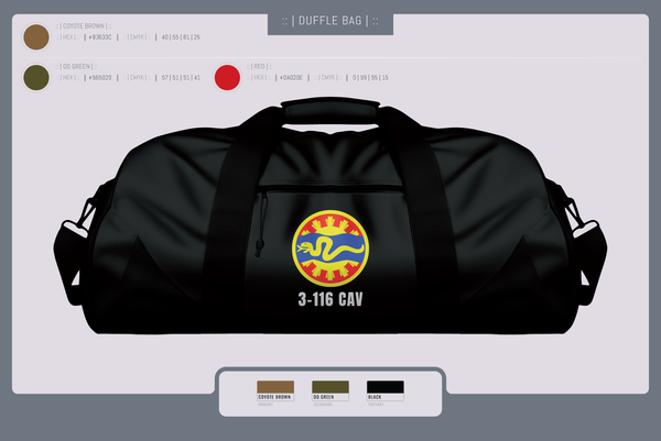 3-116 CAB 96985867 Duffle Bag - 7