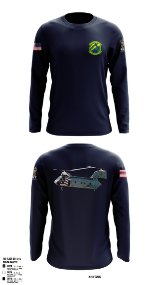 HC-11 "Gunbearers" 37582832 Long Sleeve Performance Shirt 1