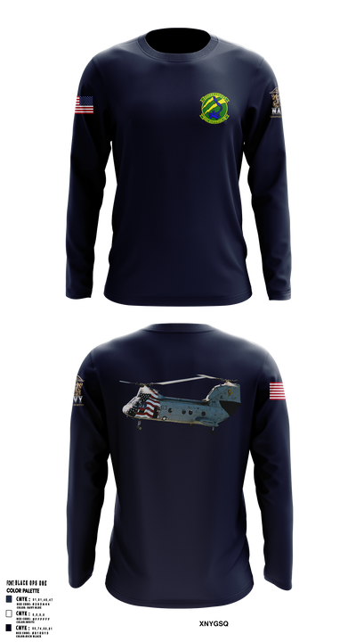 HC-11 "Gunbearers" 37582832 Long Sleeve Performance Shirt 1
