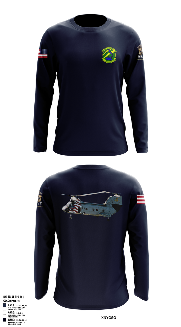 HC-11 "Gunbearers" 37582832 Long Sleeve Performance Shirt 1