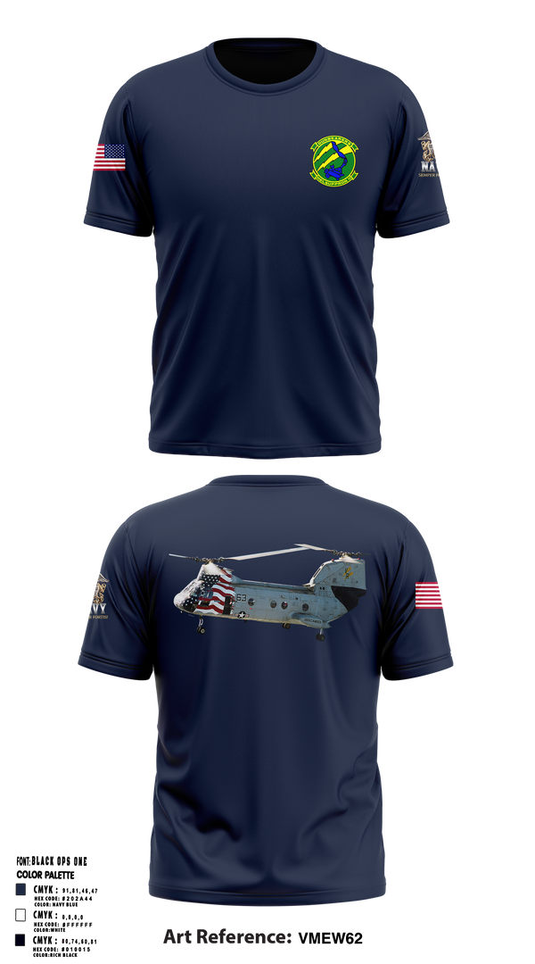 HC-11 "Gunbearers" 37582832 Short Sleeve Performance Shirt - 1