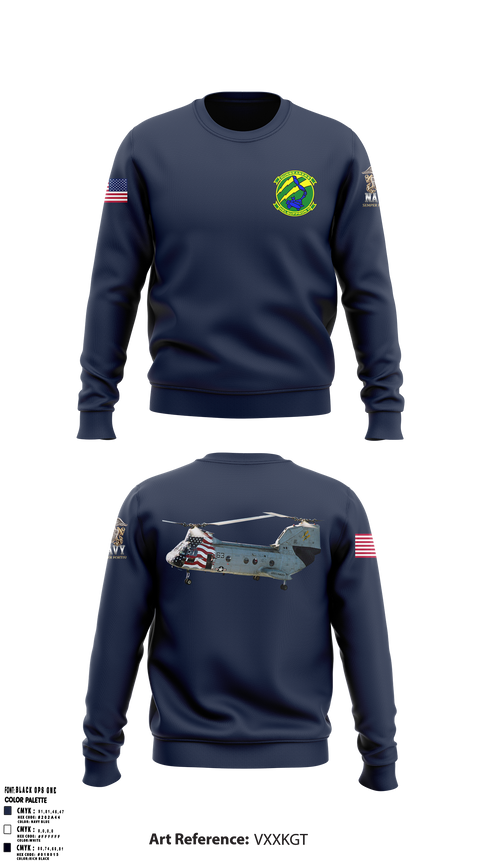 HC-11 "Gunbearers" 37582832 Crew Neck Sweatshirt - 1