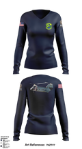 HC-11 "Gunbearers" 37582832 Women's Long Sleeve V-neck Shirt - 1