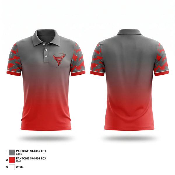 Short Sleeve Performance Polo, Bradford Tornadoes, , Teamtime, Team time, sublimation, custom sports apparel, team uniforms, spirit wear, spiritwear, sports uniforms, custom shirts, team store, custom team store, fundraiser sports, apparel fundraiser