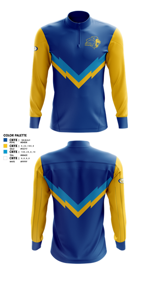 Quarter Zip Jacket, Gahanna Lincoln High School Wrestling, Wrestling, Teamtime, Team time, sublimation, custom sports apparel, team uniforms, spirit wear, spiritwear, sports uniforms, custom shirts, team store, custom team store, fundraiser sports, apparel fundraiser