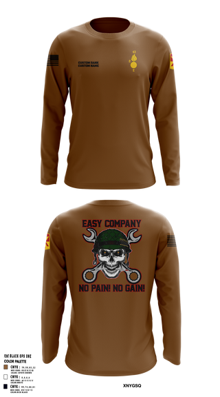 Echo Company 30807250 Long Sleeve Performance Shirt 1