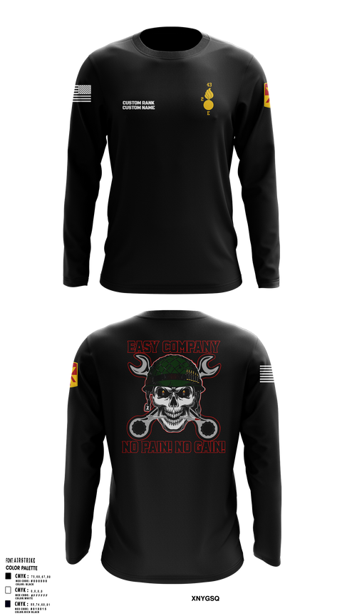 Echo Company 30807250 Long Sleeve Performance Shirt 2