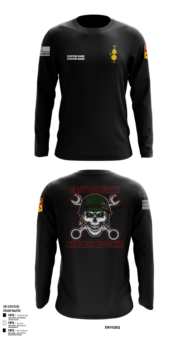 Echo Company 30807250 Long Sleeve Performance Shirt 2