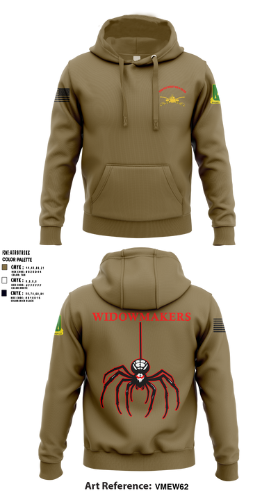 2ND PLT, Beast Company, 4-70th AR 45208943 Hoodie - 2