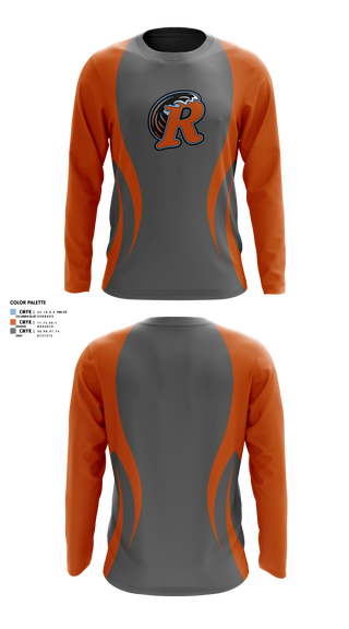 Carolina Riptide 96091150 Long Sleeve Performance Shirt- 12