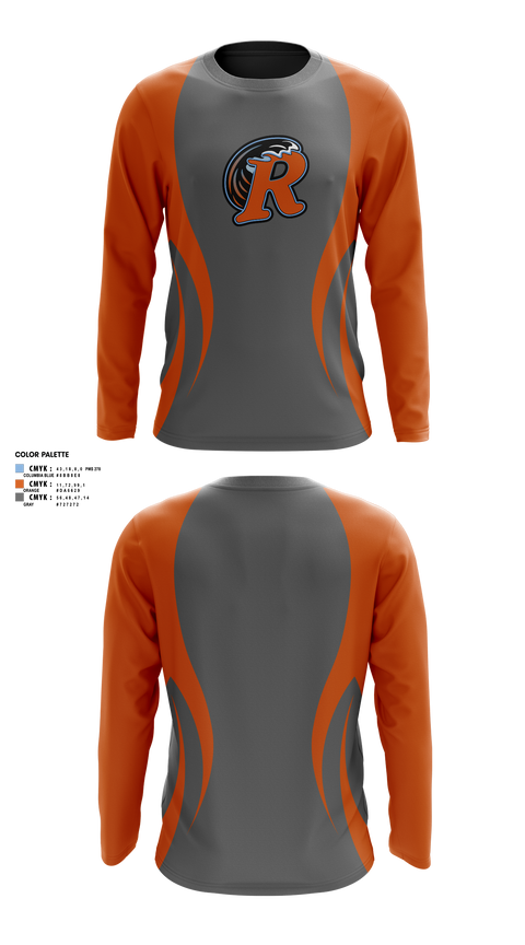 Carolina Riptide 96091150 Long Sleeve Performance Shirt- 12