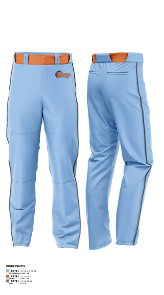 Carolina Riptide 96091150 Baseball Pants - 3