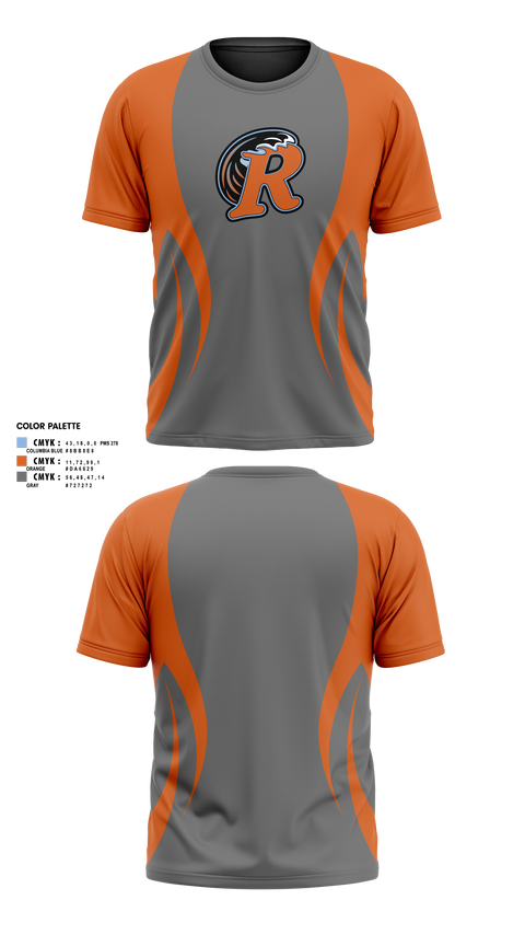 Carolina Riptide 96091150 Short Sleeve Performance Shirt - 12