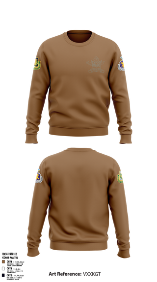Crew Neck Sweatshirt, 4th/104th BN (CA/PO), , Teamtime, Team time, sublimation, custom sports apparel, team uniforms, spirit wear, spiritwear, sports uniforms, custom shirts, team store, custom team store, fundraiser sports, apparel fundraiser