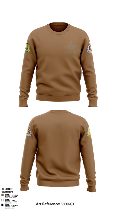 4th/104th BN (CA/PO) 7380170 Crew Neck Sweatshirt - 6