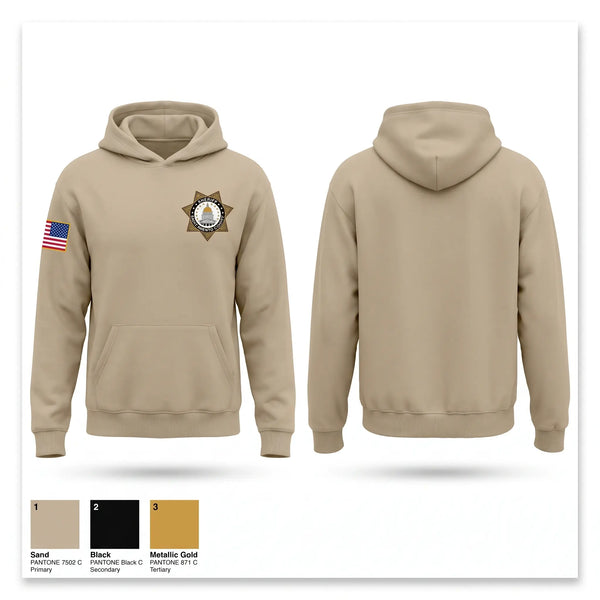 Hoodie, Sacramento sheriff, Police, Teamtime, Team time, sublimation, custom sports apparel, team uniforms, spirit wear, spiritwear, sports uniforms, custom shirts, team store, custom team store, fundraiser sports, apparel fundraiser