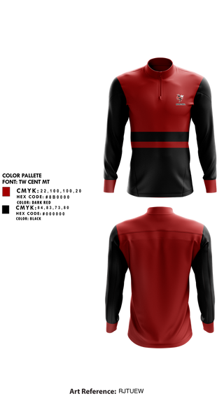 Quarter Zip Jacket, Crystal City High School Hornets Basketball, Women's Basketball, Teamtime, Team time, sublimation, custom sports apparel, team uniforms, spirit wear, spiritwear, sports uniforms, custom shirts, team store, custom team store, fundraiser sports, apparel fundraiser