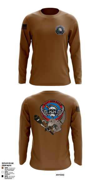 C Co. 2-13th 90946488 Long Sleeve Performance Shirt 1