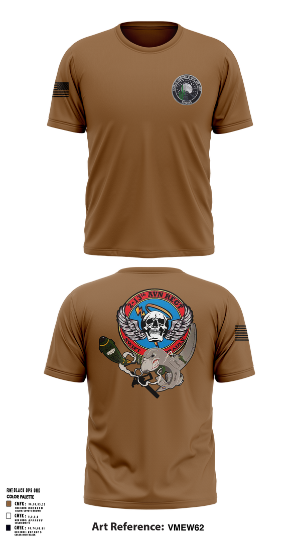 C Co. 2-13th 90946488 Short Sleeve Performance Shirt - 1