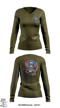 C Co. 2-13th 90946488 Women's Long Sleeve V-neck Shirt - 2