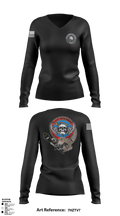 C Co. 2-13th 90946488 Women's Long Sleeve V-neck Shirt - 3