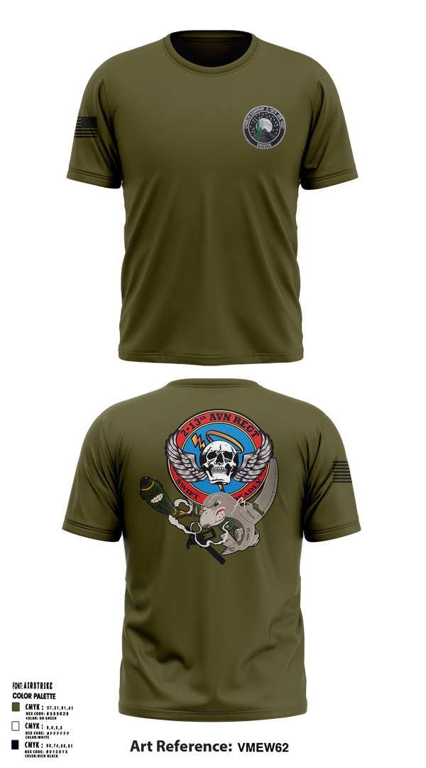C Co. 2-13th 90946488 Old School Cotton Feel Shirt - 2