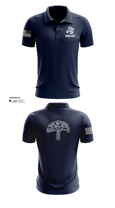 CRIME SUPPRESSION TEAM 46585477 Short Sleeve Performance Polo - 10