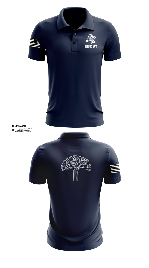 CRIME SUPPRESSION TEAM 46585477 Short Sleeve Performance Polo - 10