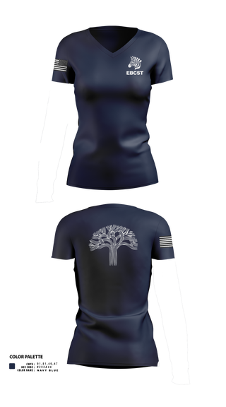CRIME SUPPRESSION TEAM 46585477 Women's Short Sleeve V-neck Shirt - 10