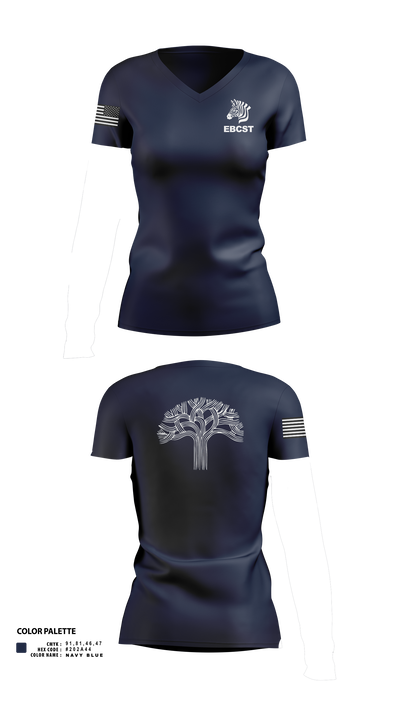 CRIME SUPPRESSION TEAM 46585477 Women's Short Sleeve V-neck Shirt - 10