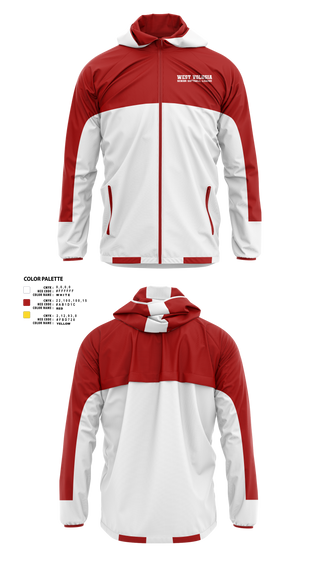 West Volusia Senior Softball League 44766656 Windbreaker - 1