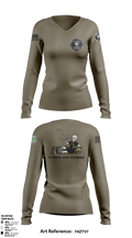 1-37 AR 67531053 Women's Long Sleeve V-neck Shirt - 3