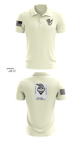 NMCPAC Seal Beach 31658085 Short Sleeve Performance Polo - 2