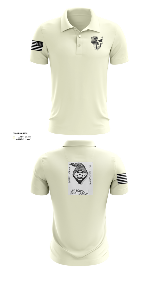 NMCPAC Seal Beach 31658085 Short Sleeve Performance Polo - 2