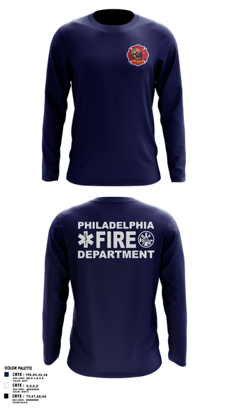 Engine 40 Ladder 4 Medic 19 58015136 Long Sleeve Performance Shirt 101