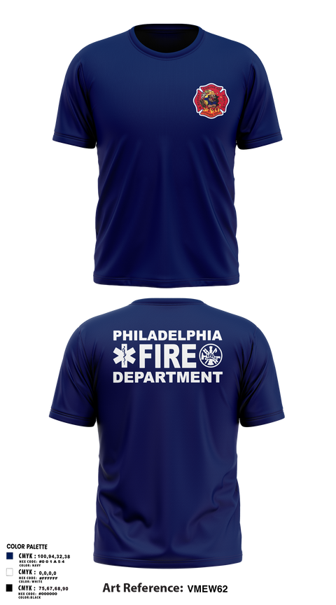 Engine 40 Ladder 4 Medic 19 58015136 Short Sleeve Performance Shirt - 101