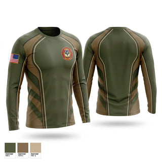 Long Sleeve Performance Shirt, 1st LAR, 1st Marine Division, Marines, Teamtime, Team time, sublimation, custom sports apparel, team uniforms, spirit wear, spiritwear, sports uniforms, custom shirts, team store, custom team store, fundraiser sports, apparel fundraiser