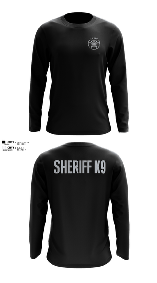 Long Sleeve Performance Shirt, MCSO K-9 Unit (AL), Police, Teamtime, Team time, sublimation, custom sports apparel, team uniforms, spirit wear, spiritwear, sports uniforms, custom shirts, team store, custom team store, fundraiser sports, apparel fundraiser