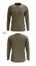 Piper High School Public Services Academy 74445509 Long Sleeve Performance Shirt - 3