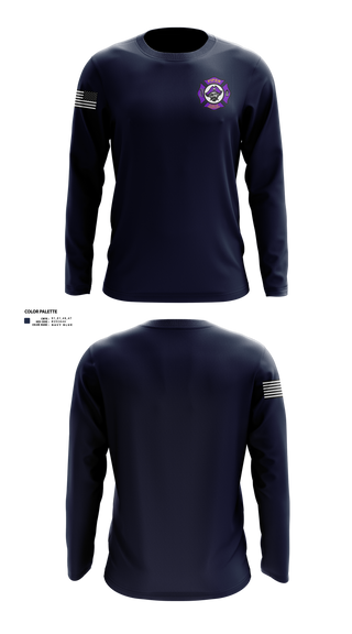 Piper High School Public Services Academy 74445509 Long Sleeve Performance Shirt - 4