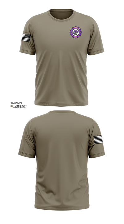 Piper High School Public Services Academy 74445509 Short Sleeve Performance Shirt -3